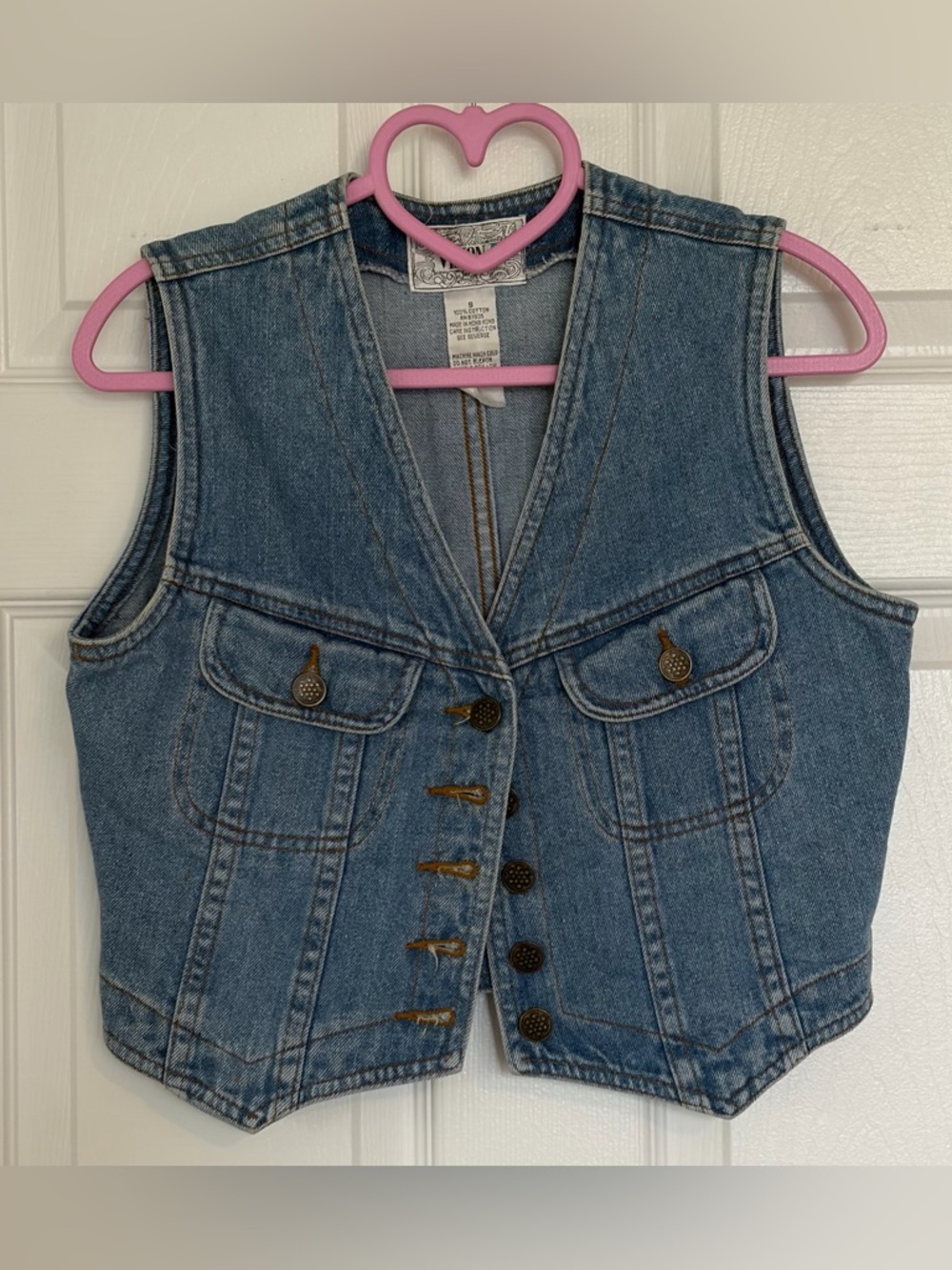 Classic Blue Denim Vest